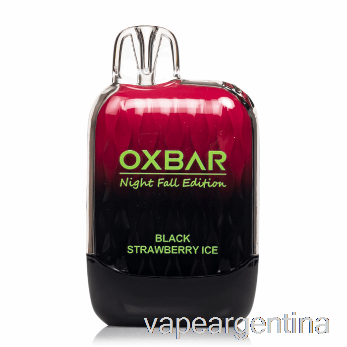 Oxbar G8000 Vape Hielo Fresa Negro Desechable Argentina